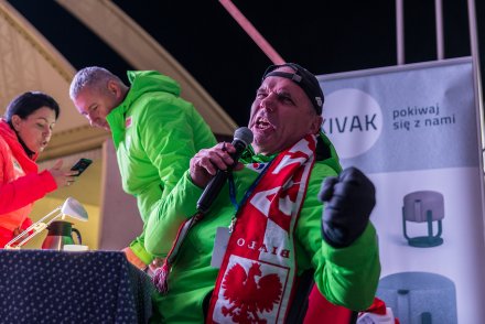 Strefa Kibica w wiślańskim amfiteatrze